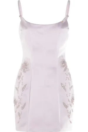 Elisabetta Franchi Vestido corto con tirantes finos