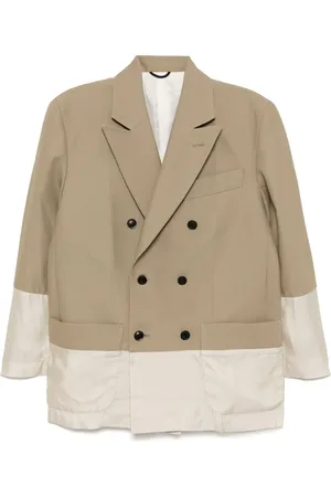 TOGA PULLA Chaqueta de algodón con diseño retorcido