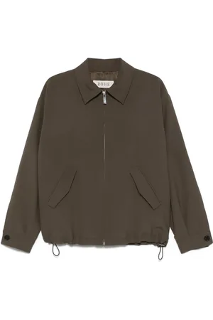 Rohe Chaqueta bómber de lana con cremallera