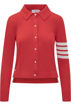 Thom Browne Polo con motivo 4 Bar Stripes