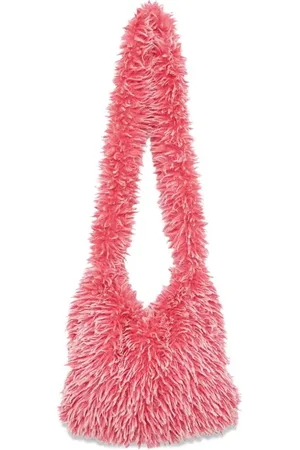ERL Bolso de hombro con pelo