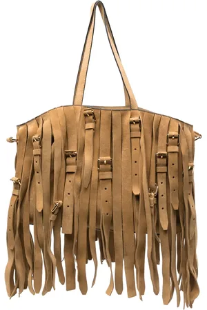 Moschino Bolso shopper con flecos