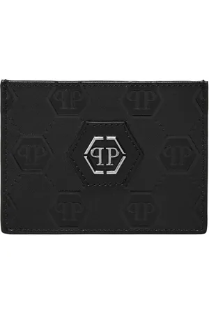 Philipp Plein Tarjetero de piel