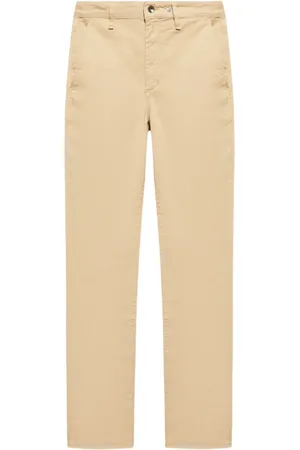 RAG&BONE Pantalones chinos de algodón con cierre de botón