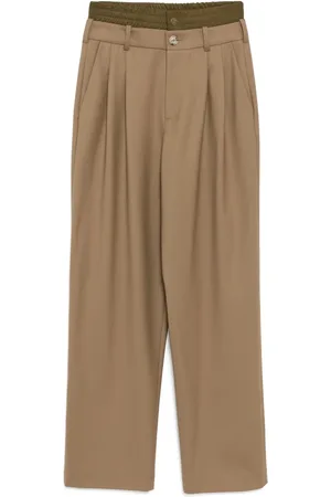MONSE Pantalones con detalle de panel