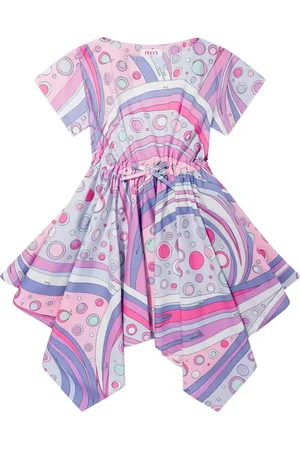 PUCCI Junior Vestido de algodón