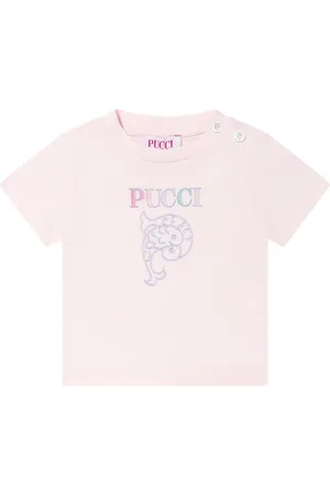 PUCCI Junior Camiseta de algodón