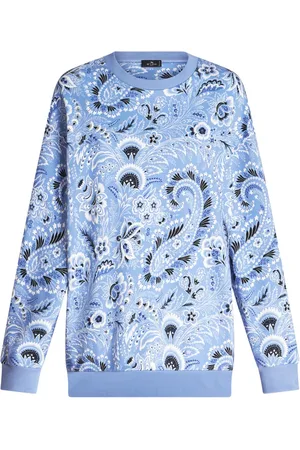 Etro Sudadera con motivo de bandana