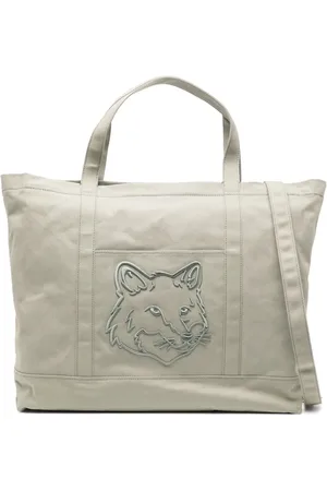 Maison Kitsuné Bolso shopper Fox Head grande