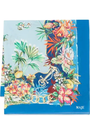 Maje Pañuelo con estampado floral