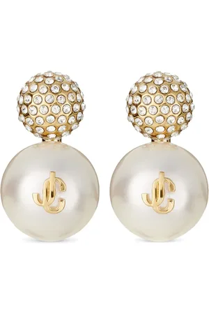 Jimmy Choo Pendiente Auri con detalles de cristal