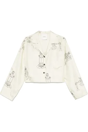 Nanushka Camisa de pijama corta