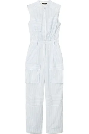 Twin-Set Mono largo utility a rayas