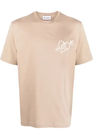 Etudes Camiseta Wonder con bordado de grafiti