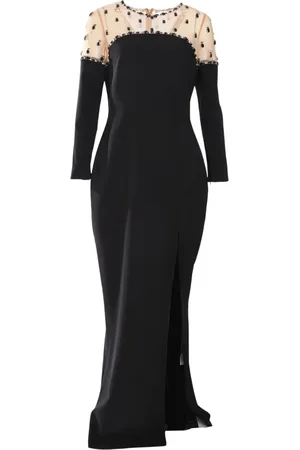 Marchesa Notte Vestido de fiesta de crepé