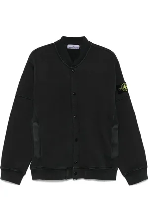 Stone Island Sudadera de vellón y algodón