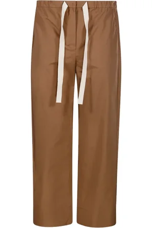 Max Mara Pantalones con cintura paperbag