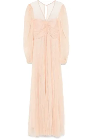 Twin-Set Vestido de tul largo