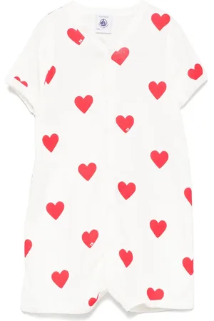 Petit Bateau Pantalones cortos con corazón estampado