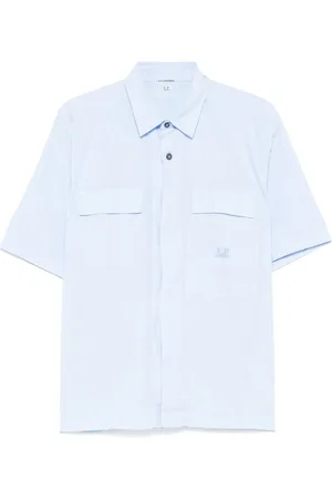 C.P. Company Camisa con logo bordado