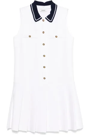 Sandro Vestido corto plisado