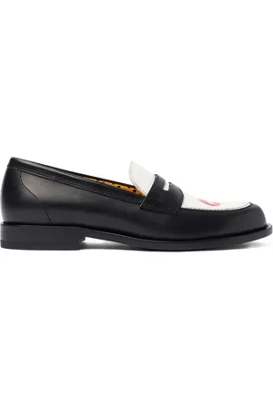 Scarosso Mocasines con motivo estampado