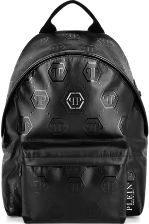 Philipp Plein Mochila con monograma en relieve
