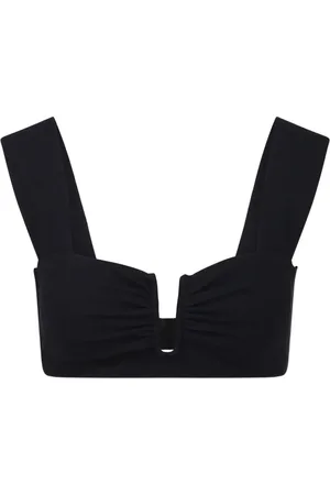 By Malene Birger Top de bikini Belira con detalle fruncido