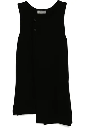 YOHJI YAMAMOTO Top American sin mangas