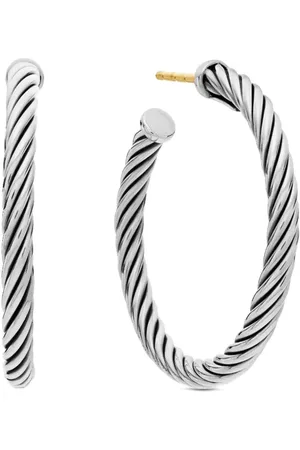 David Yurman Aros Cable de plata de ley