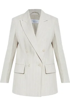 Max Mara Blazer a rayas diplomáticas