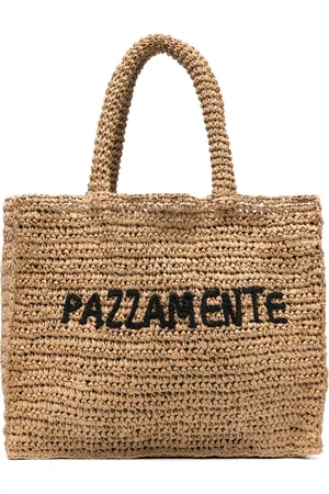 Aspesi Bolso shopper de paja