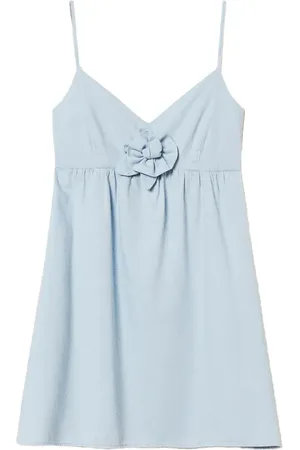 Twin-Set Vestido con apliques florales