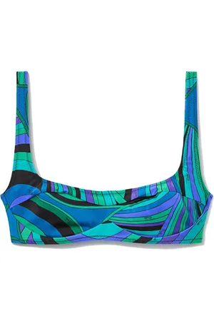 Puccini Top de bikini estampado