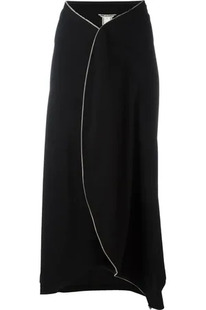 Comme des Garçons Falda con detalle de cremallera