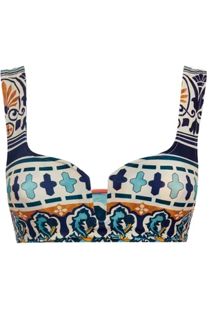 La DoubleJ Top de bikini Barbarella reversible