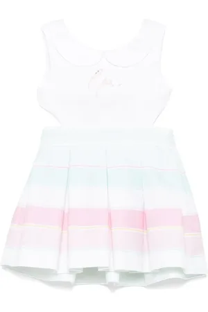Lapin House Vestido con logo estampado