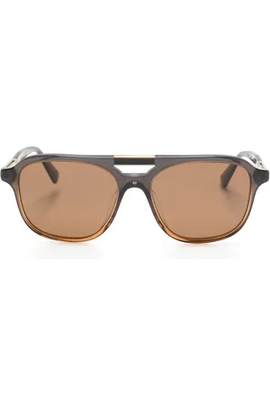 Brunello Cucinelli Gafas de sol BC4001S con montura piloto