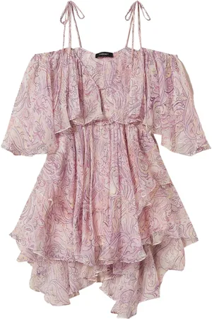 Twin-Set Vestido corto con volantes
