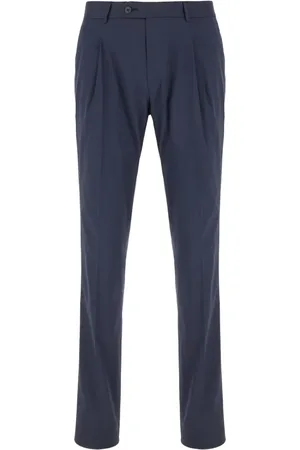 corneliani Pantalones de vestir con pinzas