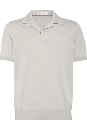 Brunello Cucinelli Polo de algodón