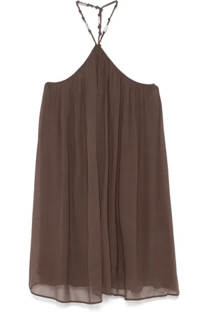 Patrizia Pepe Vestido corto con cuello halter