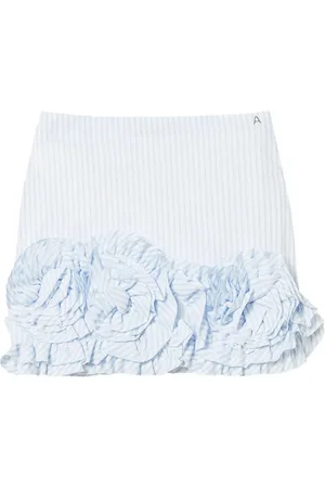 Twin-Set Minifalda con detalle de volantes