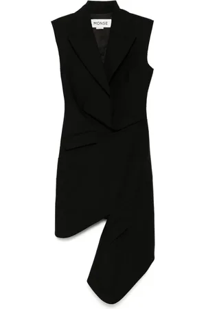 MONSE Vestido de vestir con dobladillo asimétrico