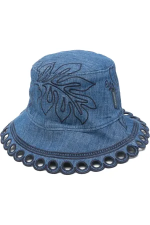 ZIMMERMANN Sombrero de pescador vaquero bordado