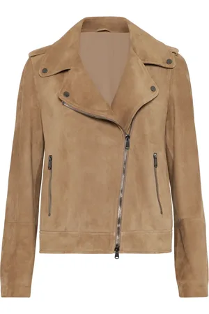 Brunello Cucinelli Chaqueta de piel