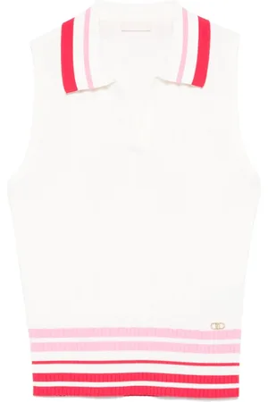 Liu Jo Camiseta con detalle de raya