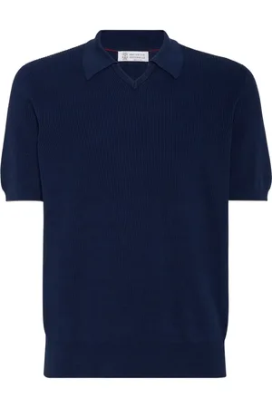 Brunello Cucinelli Polo de algodón