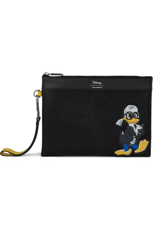 Karl Lagerfeld Bolso de mano con parche de dibujo de x Disney