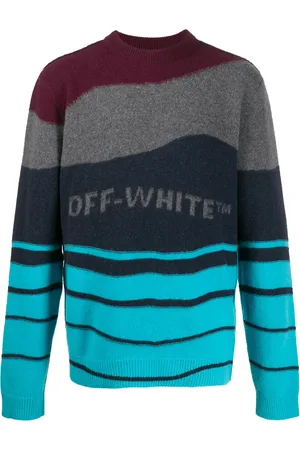 OFF-WHITE Jersey de punto a rayas